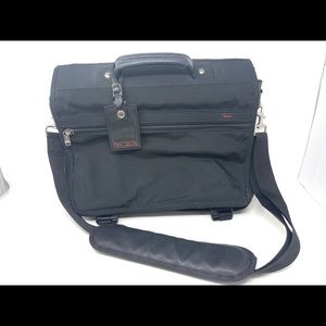Tumi laptop flap bag